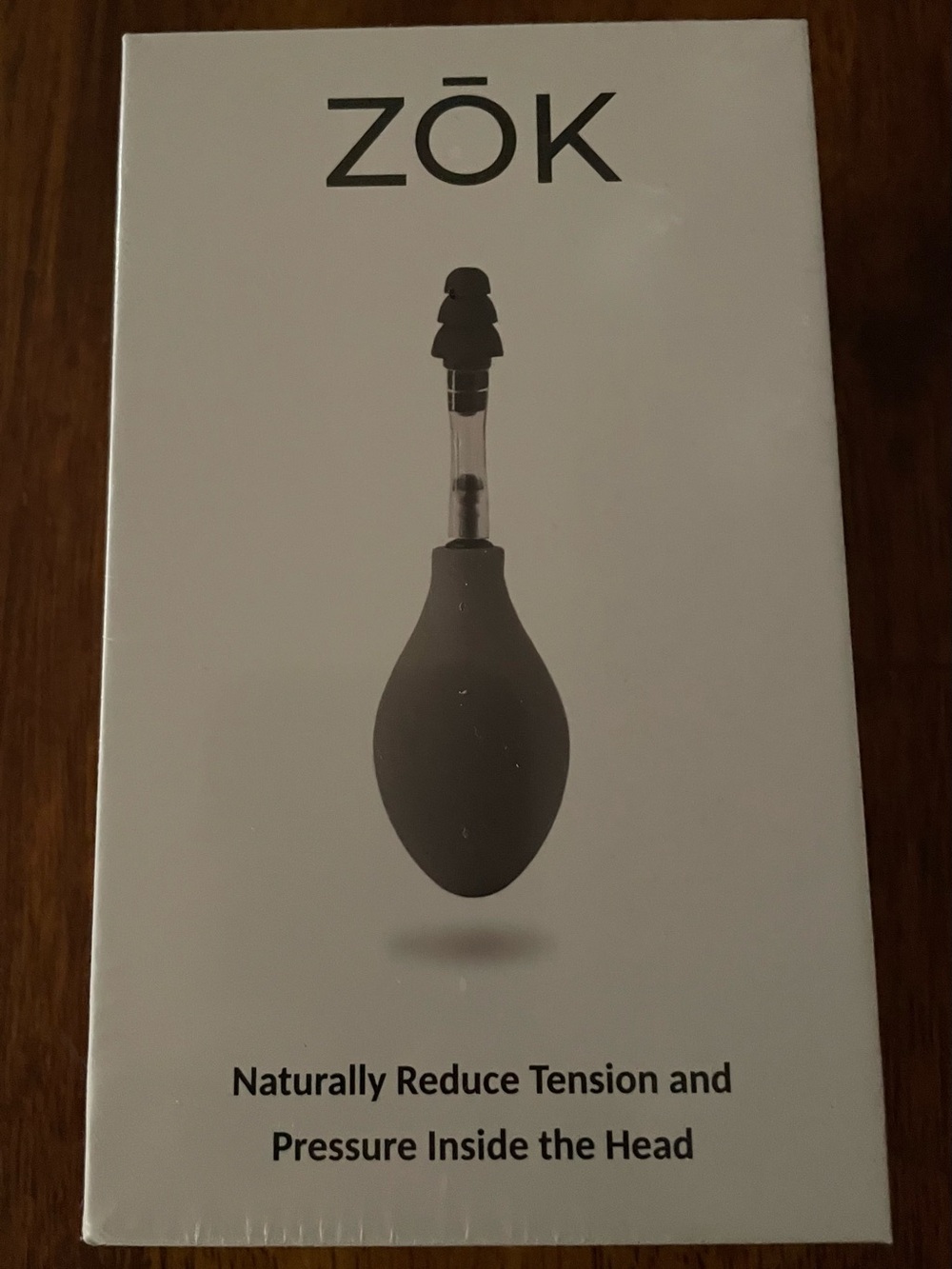 Zok Naturally Reduce Tension & Pressure Inside the Head NEW in plastic